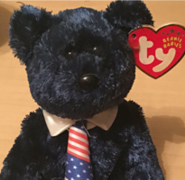 Ty Beanie Baby Pops the Bear 2001